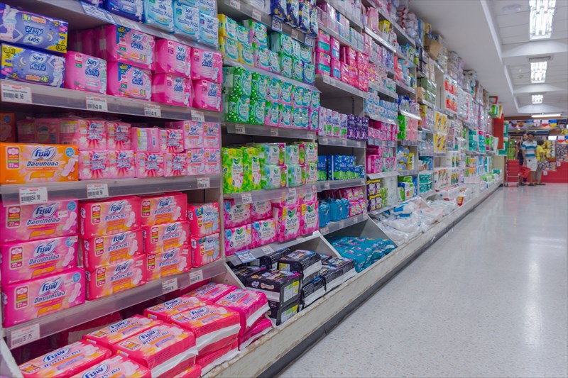 The evolution of menstrual products