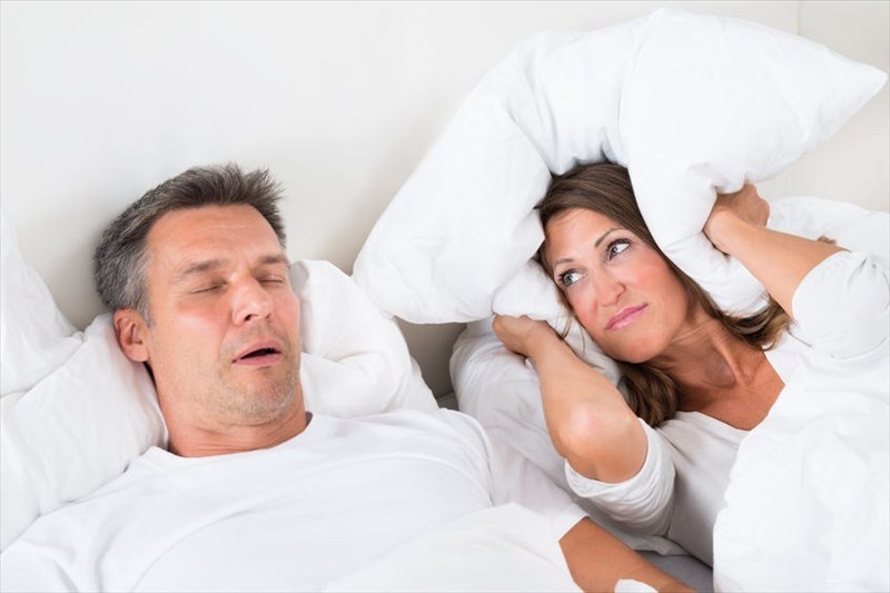 stop snoring while sleeping